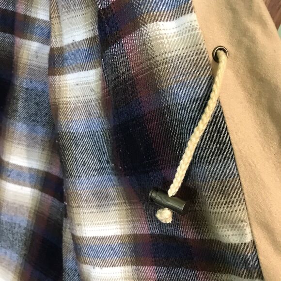 Izzi Rugged Blanket Lined Chore Jacket Women's M Canvas Corduroy Field Barn Coat - Picture 4 of 14